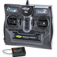 Carson Reflex Stick 2 Transmitter and Receiver Set 6 Channel 2.4GHz