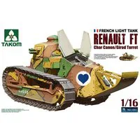 Takom 1/16 Scale Renault FT Char w/ Girod Turret & 37mm Canon Model Kit