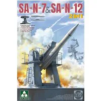 Takom 1/35 Scale Russian Navy SA-N-7 'Gadfly' & SA-N-12 'Grizzly' SAM 2 in 1 Model Kit