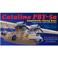 Guillows 1/28 Scale PBY-5a Catalina Balsa Model Kit