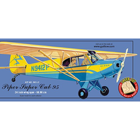 Guillows 1/18 Scale Piper Super Cub 95 Balsa Model Kit