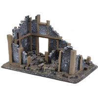 Conflix 1/64 Scale Ruined Hovel Die Cast Model