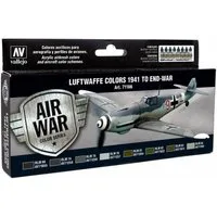 Vallejo Model Air Set Luftwaffe Colours Set 1941 To End-War