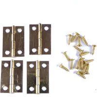 Mini Hinges - H203 18mm X 8mm (Pack of 4 hinges)