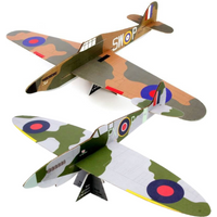 Hurricane and Spitfire Balsa Aircraft Model Kit Deal