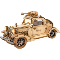 Rolife Vintage Car Wooden Model Kit