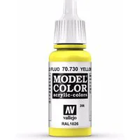 Vallejo Model Color 17ml  Fluorescent Yellow