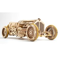 UGears U-9 Grand Prix Car Wooden Model Kit