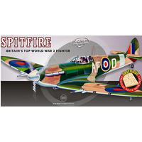 Guillows 1/16 Scale Spitfire Balsa Model Kit