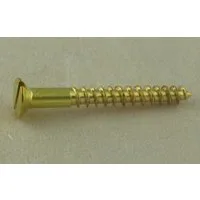 Brass Countersunk Screws - 6 x1 1/4"