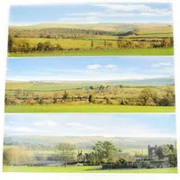 Gaugemaster Countryside Large Photo Backscene (2744x304mm) OO Gauge