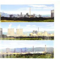 Gaugemaster Industrial Large Photo Backscene (2744x304mm) OO Gauge