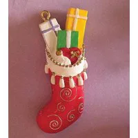 Filled Christmas Stockings for 12th Scale Dolls House