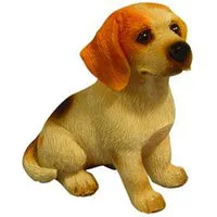 Sitting Beagle for 12th Scale Dolls House