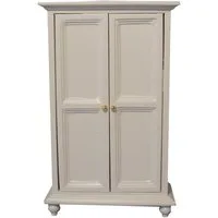 White Wardrobe for 12th Scale Dolls House