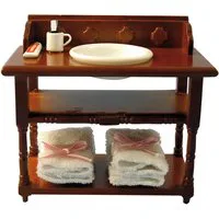 Washstand and Accessories for 12th Scale Dolls House