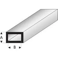 Super Styrene Rectangular Tube