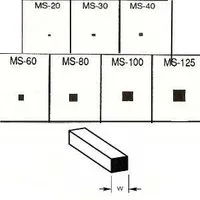 Plastruct Solid Square Rod