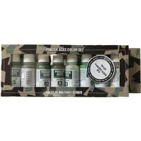 Vallejo Panzer Aces No.4 Various Crew Uniforms Acrylic Paint Set 8 x 17ml