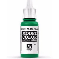 Vallejo Model Color 17ml  Transparent Green