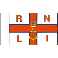 RNLI Cotton Model Boat Flag