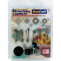 Rotacraft 60 Piece Cutting And Grinding Set