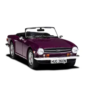 Triumph TR6 Magenta <p>Triumph TR6 Magenta</p><p>Triumph gradually updated their TR range throughout the 1960s adding independent rear suspension to create the TR4A in 1965