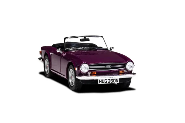 Triumph TR6 Magenta <p>Triumph TR6 Magenta</p><p>Triumph gradually updated their TR range throughout the 1960s adding independent rear suspension to create the TR4A in 1965