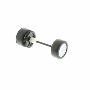 Audi Sport Quattro Rear Wheel Axle Assembly (C3410) The Audi Sport Quattro Rear Wheel Axle Assembly (C3410) is compatible with the Scalextric Audi Sport Quattro racing model.