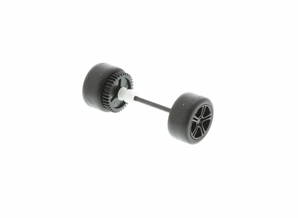 McLaren 12C Rear Wheel Axle Assembly (C3278) The McLaren 12C Rear Wheel Axle Assembly (C3278) is compatible with the Scalextric McLaren 12C racing model.