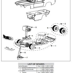 Mustang Boss 302 Rear Wheel Axle Assembly