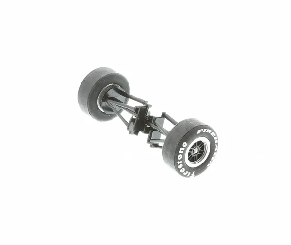 Dallara Indy Car Front Wheel Assembly (C2571) The Dallara Indy Car Front Wheel Assembly (C2571) is compatible with the Scalextric Dallara Indy Car model.