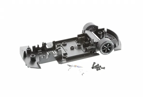 Nissan 350Z Underpan (C2721) The Nissan 350Z Underpan (C2721) is compatible with the Scalextric Nissan 350Z racing model. Also comes complete with screws.