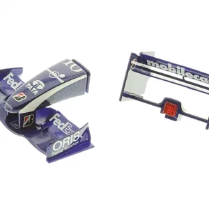 Williams F1 Front and Rear Wing (C2726) The Williams F1 Front and Rear Wing (C2726) is compatible with the Scalextric Williams F1 model.