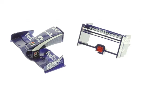 Williams F1 Front and Rear Wing (C2726) The Williams F1 Front and Rear Wing (C2726) is compatible with the Scalextric Williams F1 model.