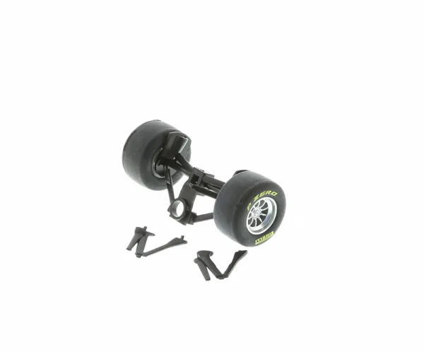 Vodafone McLaren Mercedes Front Axle Assembly (C3043) The Vodafone McLaren Mercedes Front Axle Assembly (C3043) is compatible with the Scalextric Vodafone McLaren Mercedes model.