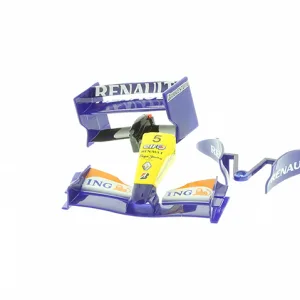 Renault F1 Front and Rear Wing with Barge Board (C2863) The Renault F1 Front and Rear Wing with Barge Board (C2863) is compatible with the Scalextric Renault F1 car range.