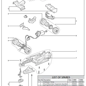 McLaren F1 MP4-21 Underpan (C2865) The McLaren F1 MP4-21 Underpan (C2865) is compatible with the McLaren F1 MP4-21 racing model. Also comes complete with screws.