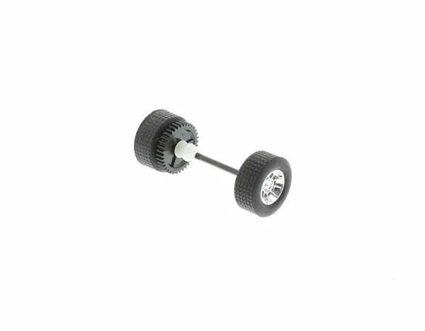 Dodge Charger Rear Wheel Axle Assembly (C3044) The Dodge Charger Rear Wheel Axle Assembly (C3044) is compatible with the Scalextric Dodge Charger model.