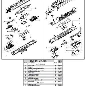 Class 370 APT Lights PCB Compatible with R3873