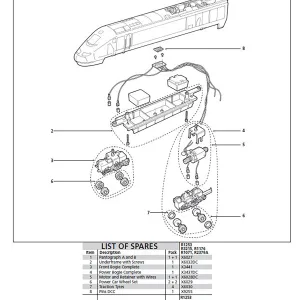 Eurostar Complete Wheel Axle Set Eurostar Complete Wheel Axle Set