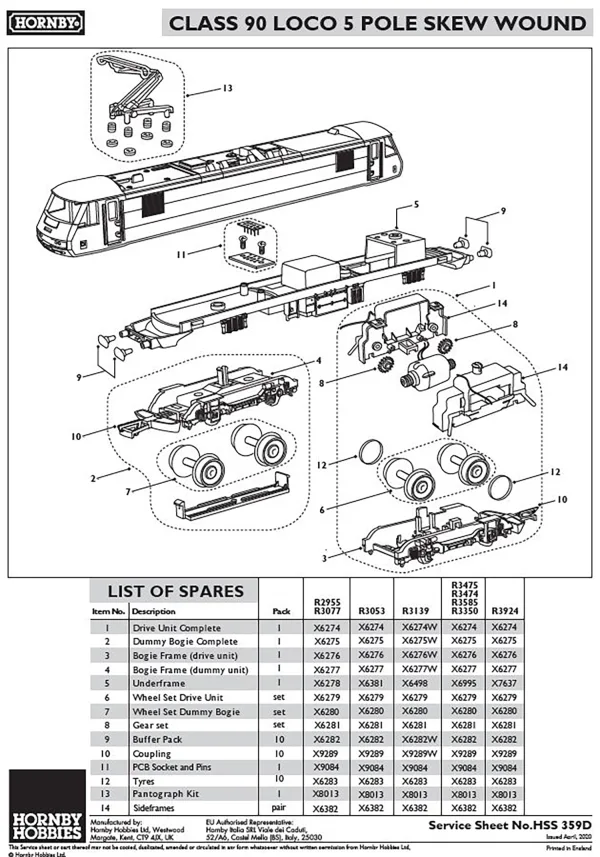 Traction Tyres for Class 90 10 pack Traction tyres for Class 90 10 pack