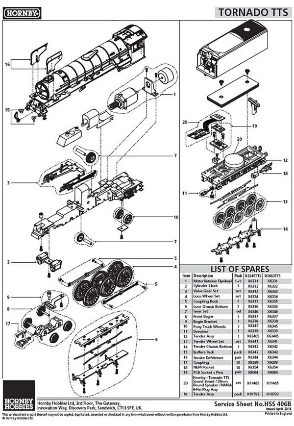 Tornado Cylinder Block (R3059) Tornado Cylinder Block (R3059)