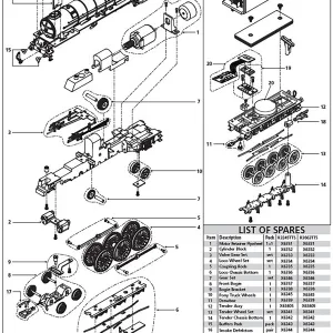 Tornado Valve Gear Set (R3059) Tornado Valve Gear Set (R3059)