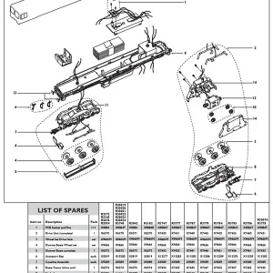 Class 59 and Class 66 Side Frames Class 59 and Class 66 Side Frames