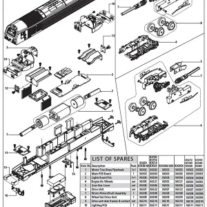 Class 67 Motor and Brass Flywheels Class 67 Motor and Brass Flywheels