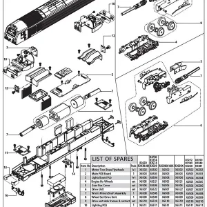 Class 67 Main PCB Class 67 Main PCB