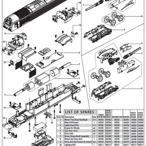 Class 67 Drive Unit Wheel Set Class 67 Drive Unit Wheel Set