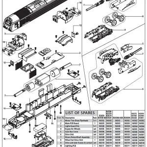 Class 67 Drive Unit Side Frames Class 67 Drive Unit Side Frames