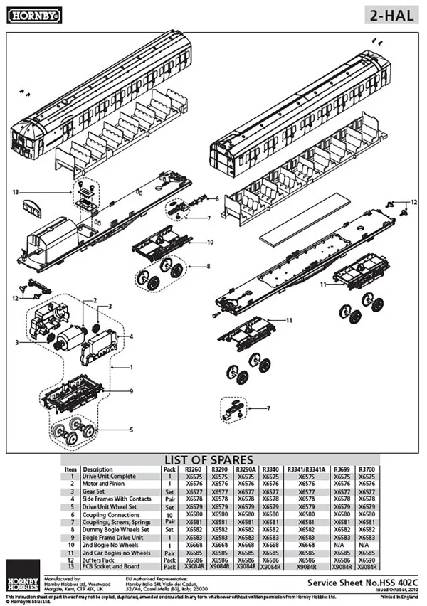 2-BIL Buffer Pack (R3162) 2-BIL Buffer Pack (R3162)